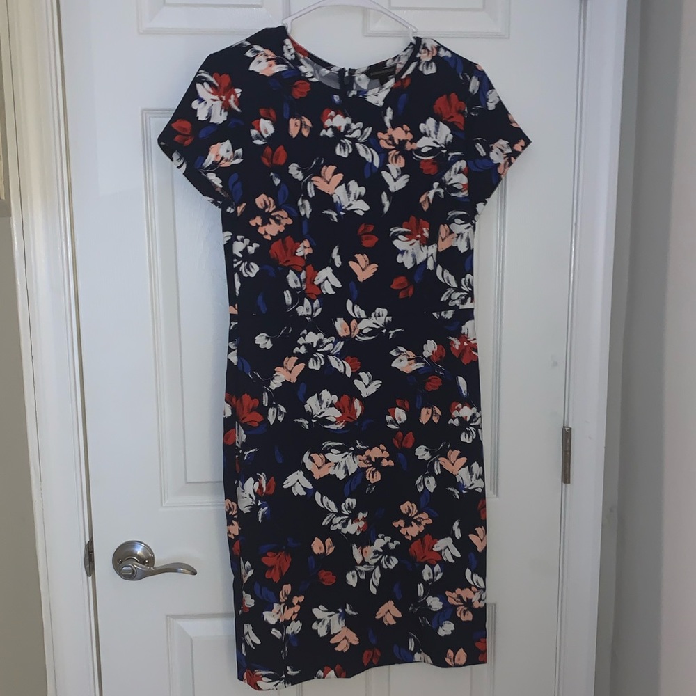 Floral Banana Republic dress